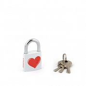 Замок висячий Apecs PD-23-32-LOVE-Blister (Heart)